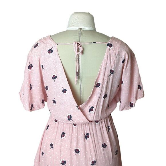 & Other Stories Floral Surplice Dress - Picture 6 of 6